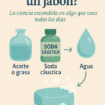 ¿Cómo se forma un jabón?
